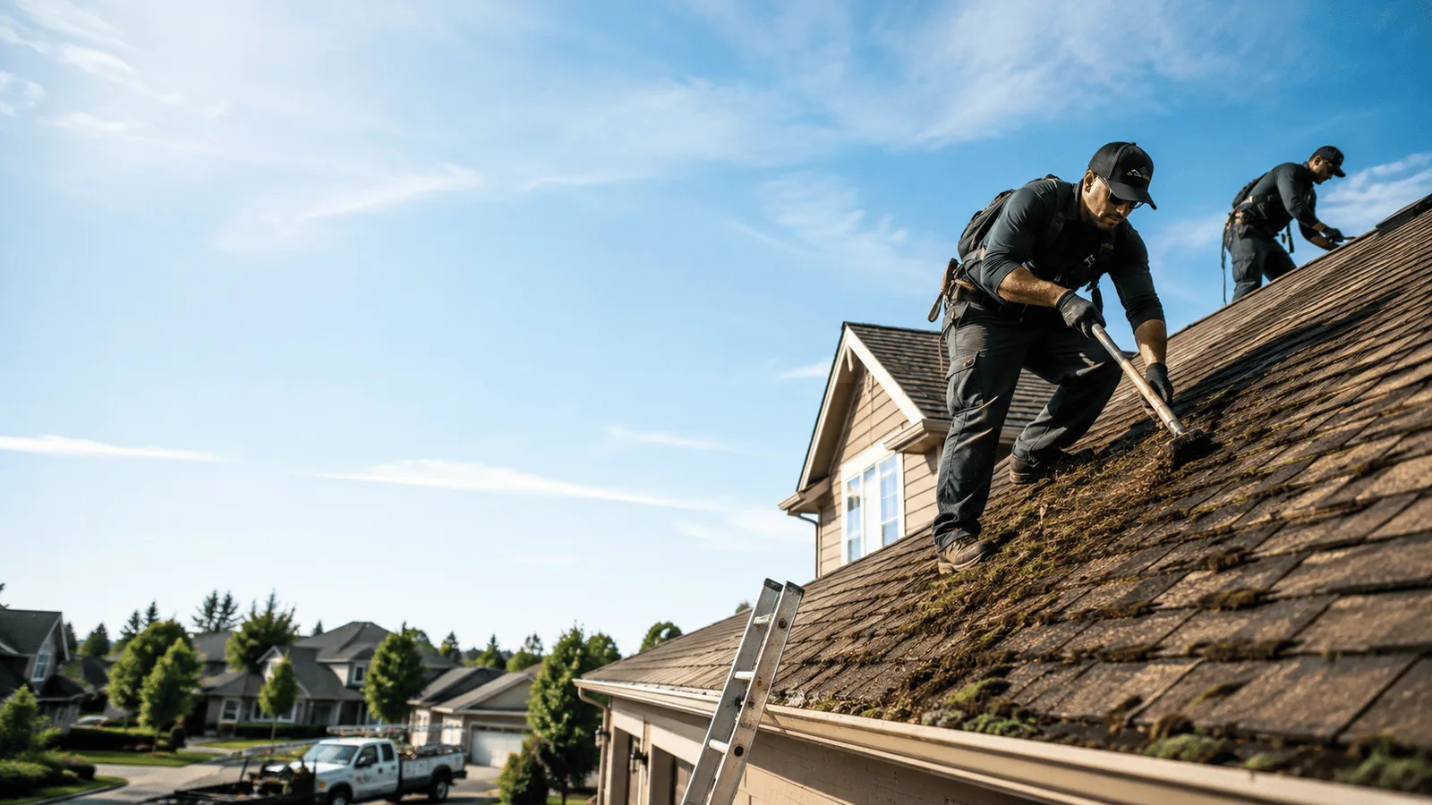 Roof Moss Removal in Carrboro, NC near me